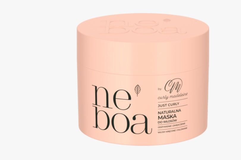 NEBOA by Curly Madeleine Just Curly
Maska do włosów, odżywienie i zmiękczenie, naturalna