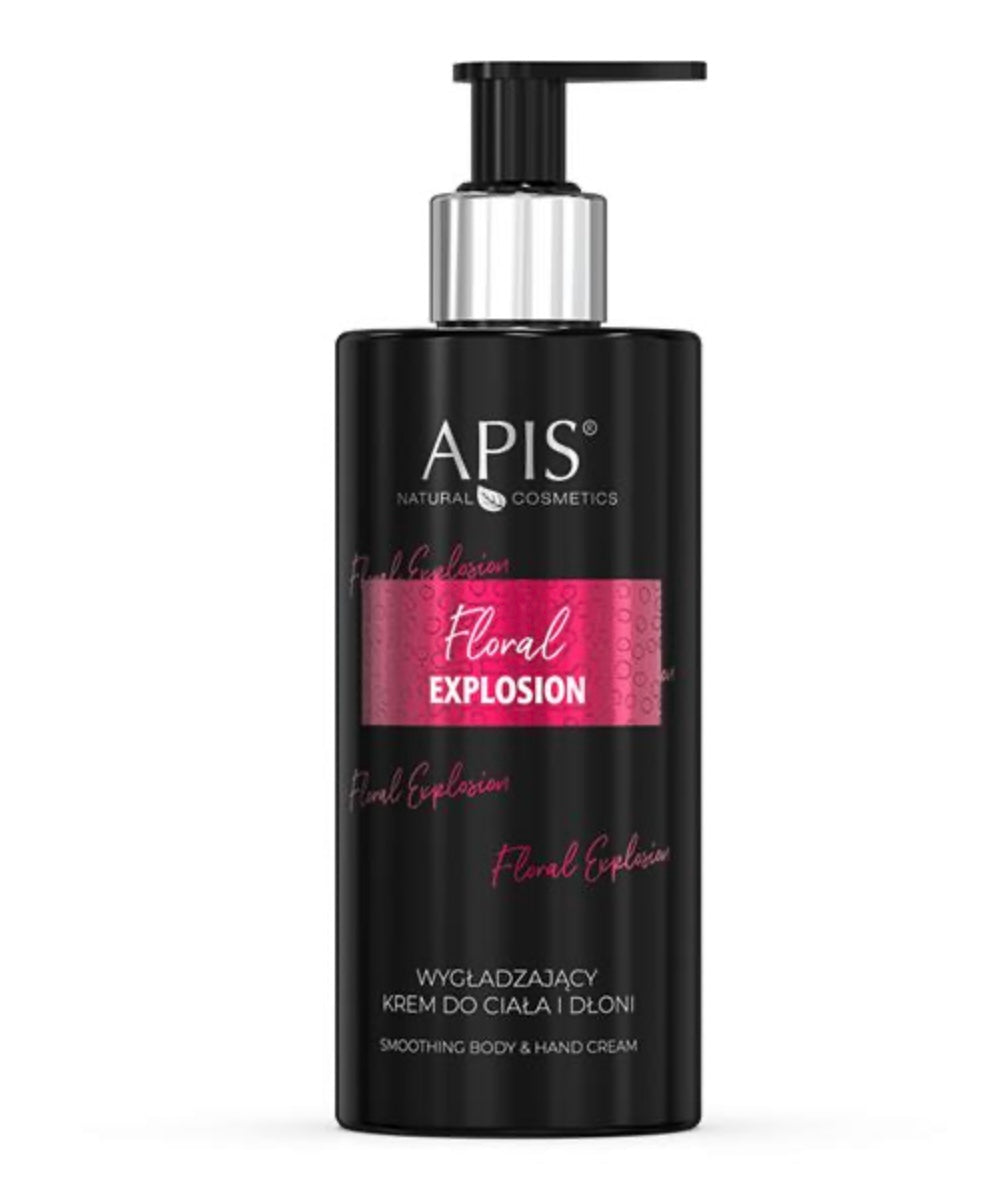 Apis FLORAL EXPLOSION
Wygładzający krem do ciała i dłoni / 300 ml