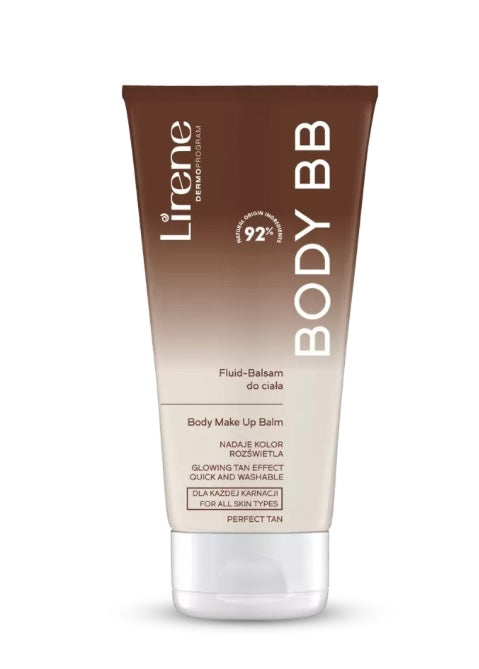 Lirene Perfect Tan Koloryzujący Fluid-Balsam do Ciała Body BB 175ml