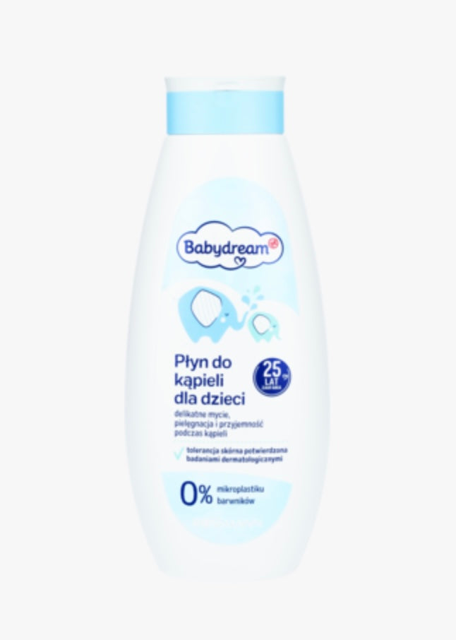 BABYDREAM
Płyn do kąpieli dla dzieci
750 ml
