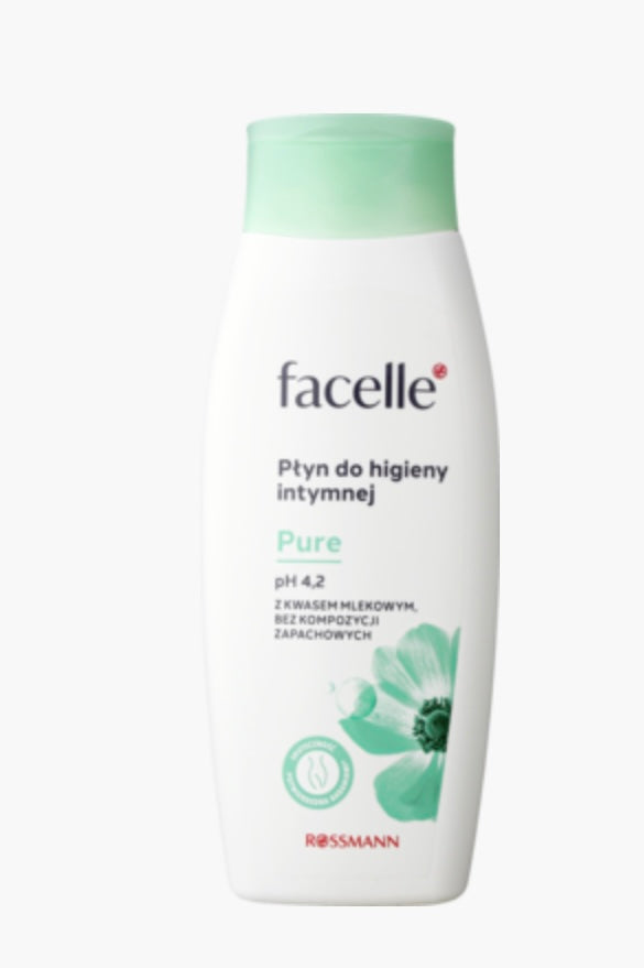 FACELLE Pure płyn do higieny intymnej z kwasem mlekowym
300 ml