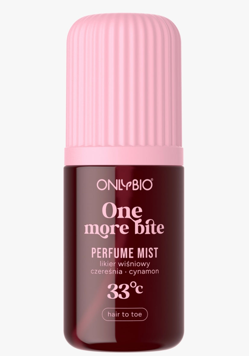 OnlyBio
One more bite 33°C
Mgiełka do włosów i ciała, perfumowana