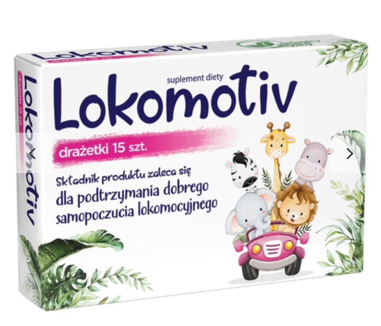 Lokomotiv dla Podtrzymania Dobrego Samopoczucia Lokomocyjnego 15 Sztuk