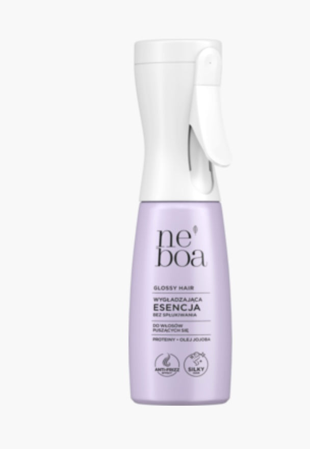 Neboa
Glossy Hair
Esencja do włosów, wygładzająca
150 ml