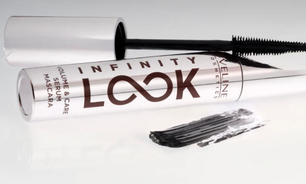 Eveline Infinity Look Volume & Care Serum Mascara Tusz-serum do rzęs Czarna