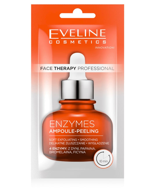 Eveline Face Therapy Professional Ampoule-Peeling Żelowy Peeling Enzymatyczny