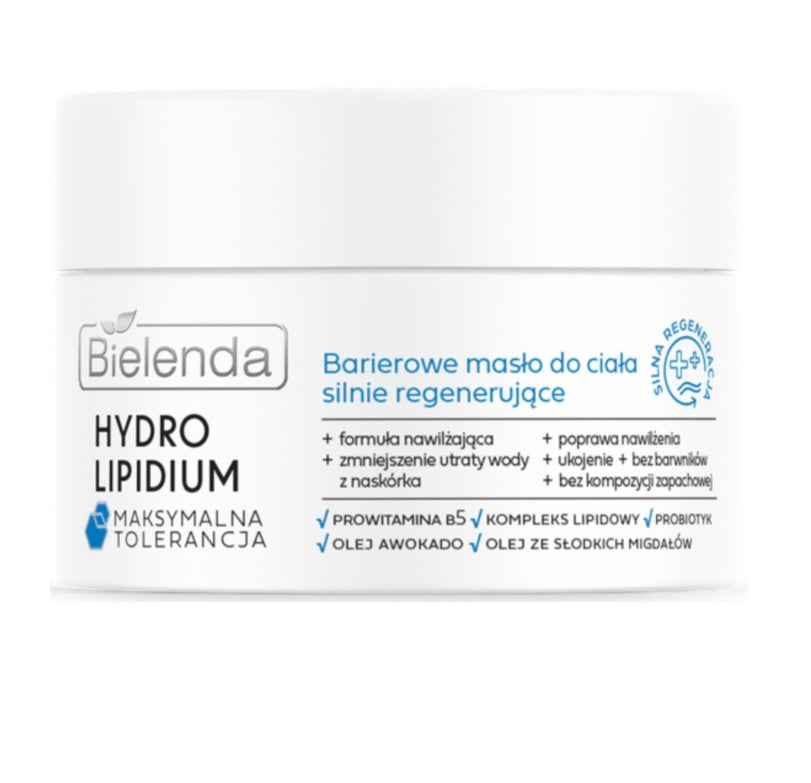 Bielenda Hydro Lipidum Silnie Regenerujące Masło do Ciała 200ml