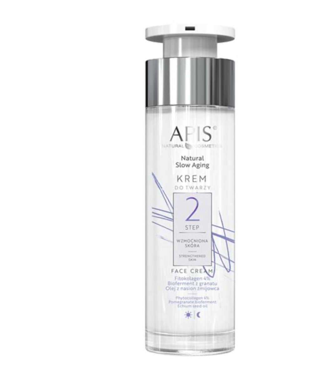 Apis NATURAL SLOW AGING
Krem do twarzy STEP 2 WZMOCNIONA SKÓRA / 50 ml