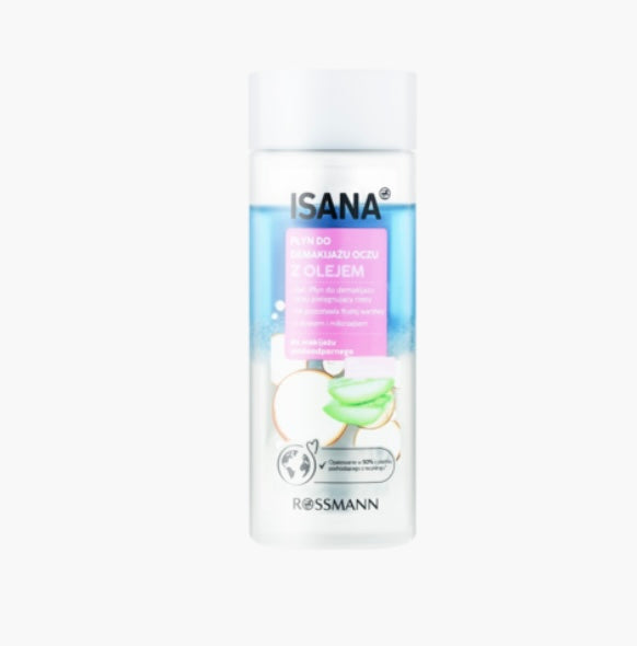 Isana
Płyn do demakijażu oczu, dwufazowy
100 ml
