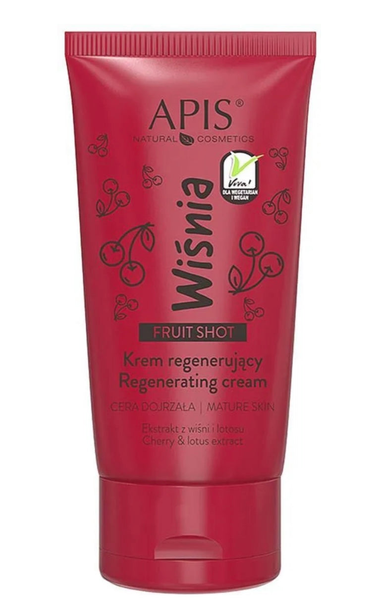 Apis Krem Fruit Shot regenerujący Wiśnia na dzień 50ml
