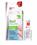 Eveline Skoncentrowana odżywka do paznokci kruchych i łamliwych total action sensitive 8w1