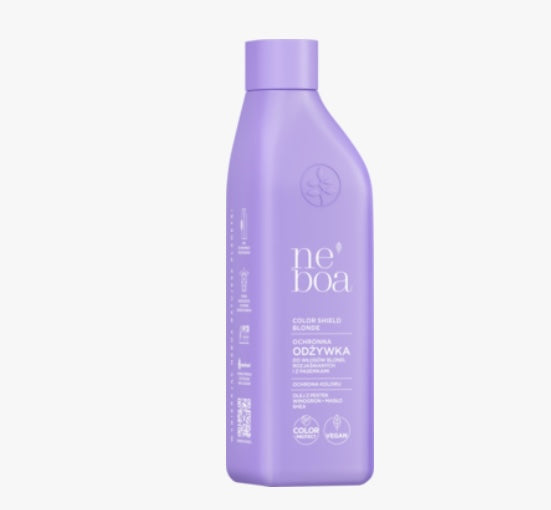 NEBOA Color Shield Blonde
Odżywka do włosów blond, rozjaśnianych i z pasemkami, ochronna
