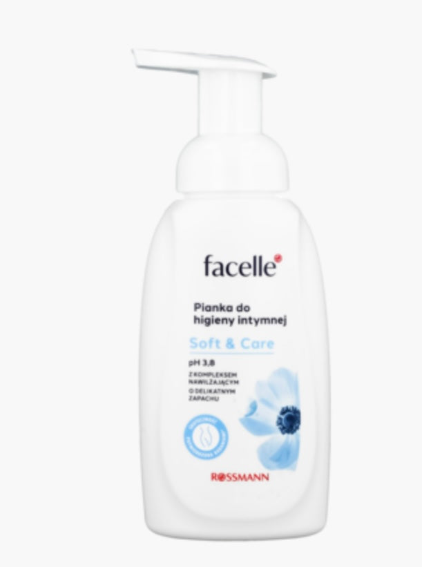 Facelle
Soft & Care
Pianka do higieny intymnej
250 ml