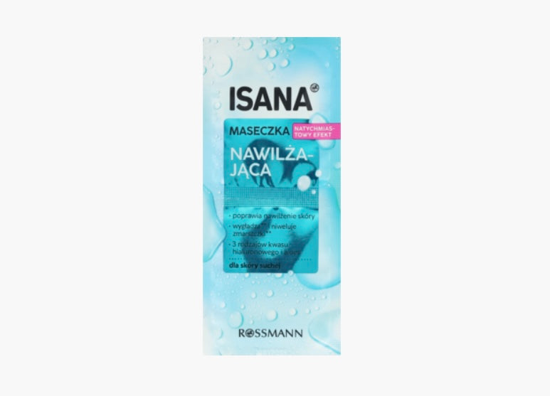 Isana
Maseczka do twarzy, nawilżająca
2 x 8 ml