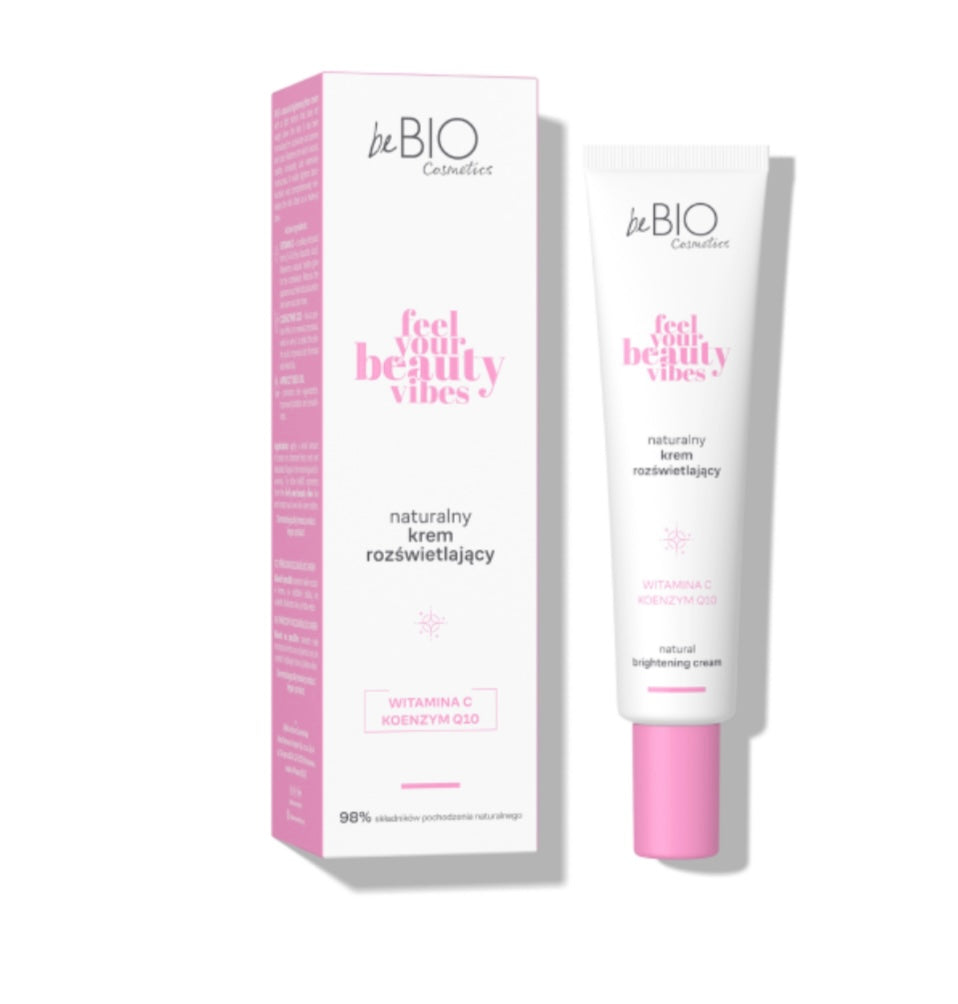 Bebio Krem rozświetlający do twarzy Feel Your Beauty Vibes 40ml