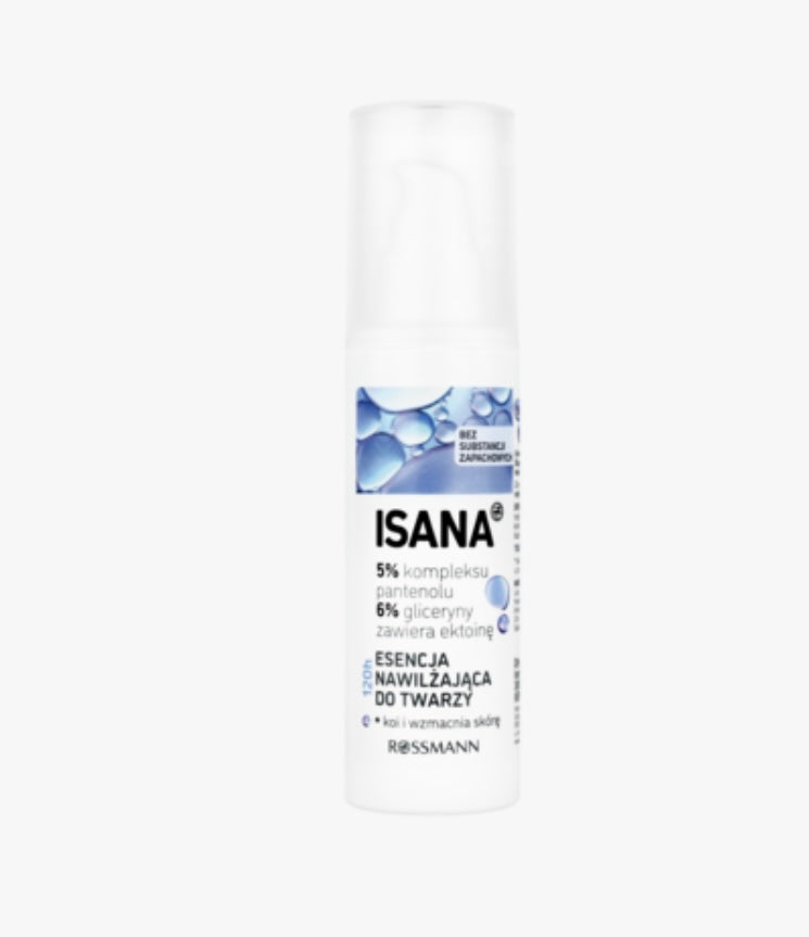 ISANA Love Your Skin
Esencja do twarzy, nawilżająca