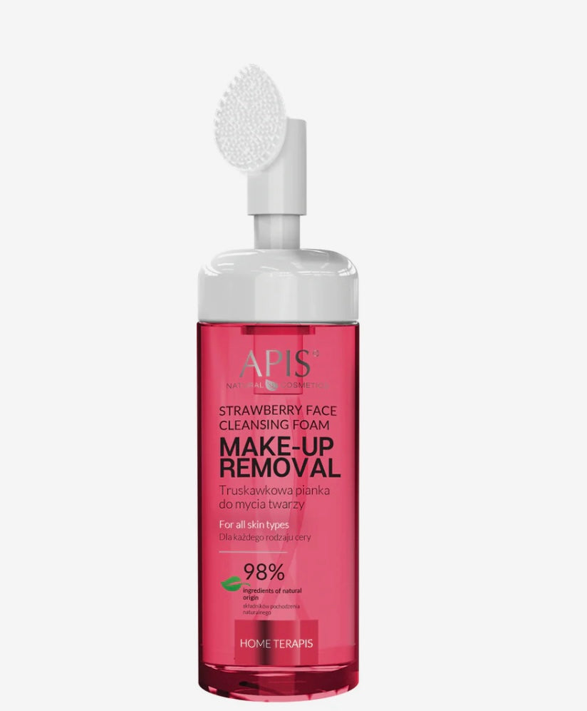 Apis Truskawkowa pianka do mycia twarzy / 150 ml