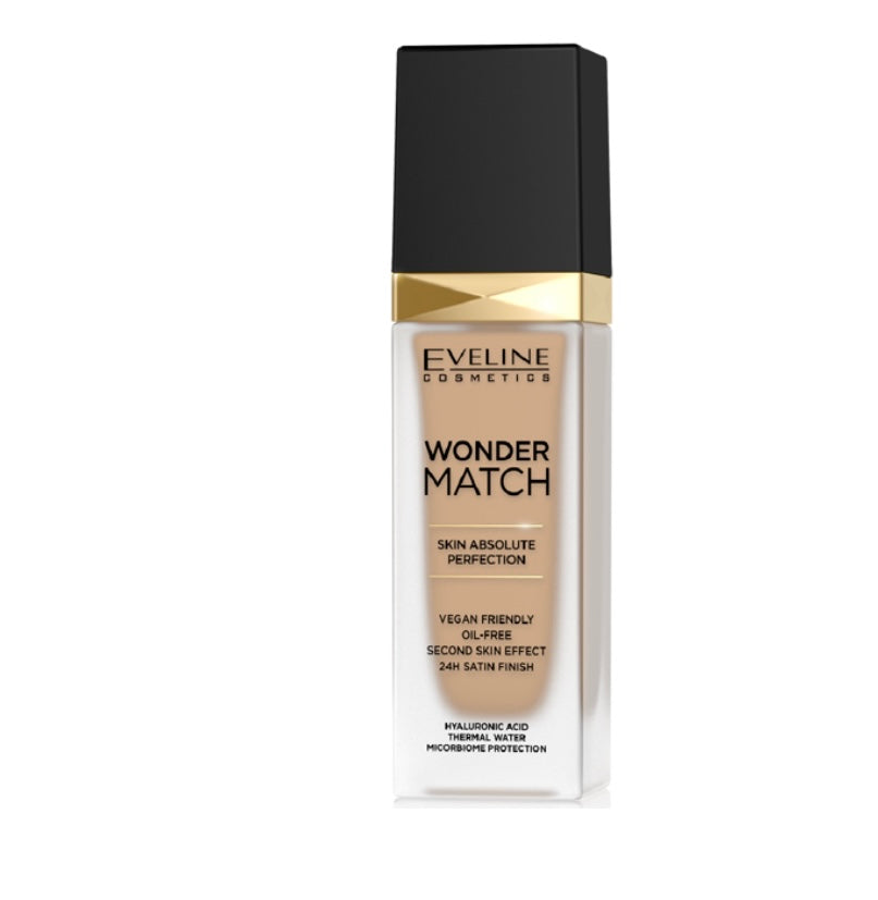 Eveline Wonder Match Luksusowy Podkład Dopasowujący Się Cool Beige Nr 30 30ml