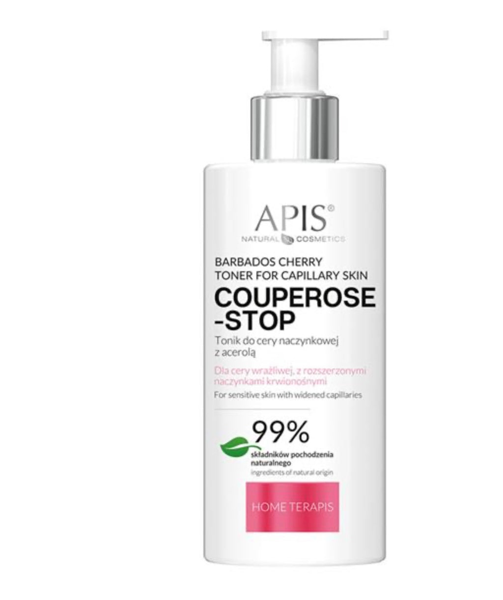 Apis COUPEROSE-STOP / Home terApis
Tonik do cery naczynkowej z acerolą / 300 ml