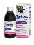 Sambucus Kids, syrop dla dzieci powyżej 1 roku życia, smak malinowy, 120 ml