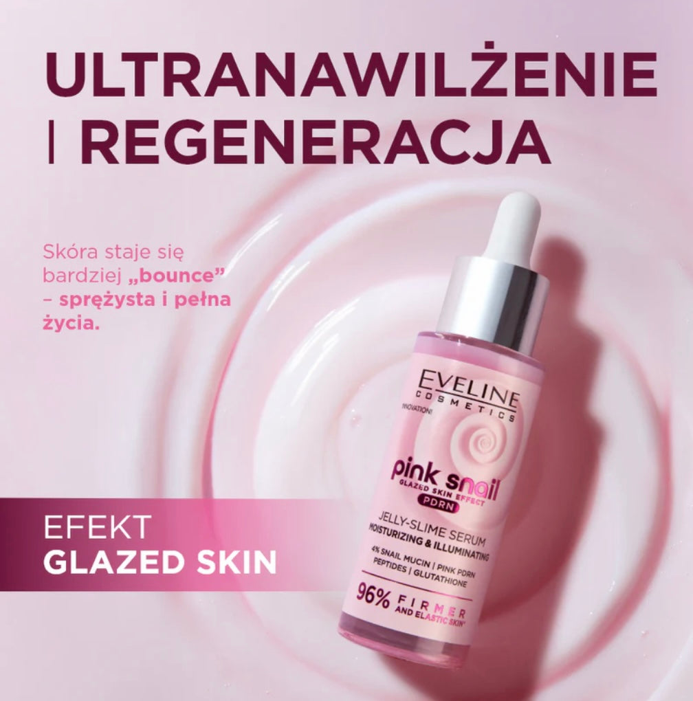 Eveline PINK SNAIL
Nawilżające serum Jelly Slime