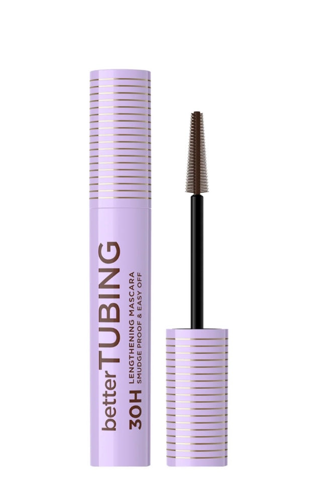 Eveline Tusz do rzęs Better Tubing Lengthening Mascara 30H, brązowy