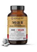 Twój Cel Jod + Selen
Suplement diety wspierający tarczycę
200 tabletek