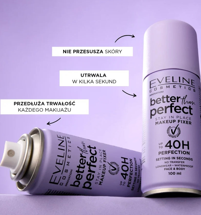 Eveline Mgiełka utrwalająco-pielęgnująca do makijażu Stay In Place