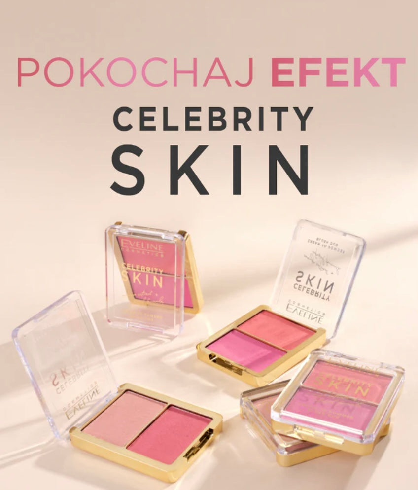 Eveline CELEBRITY
Duet kremowych róży do policzków