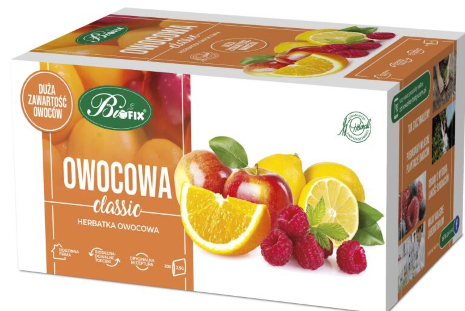 Bi fix Classic Owocowa Herbatka owocowa ekspresowa