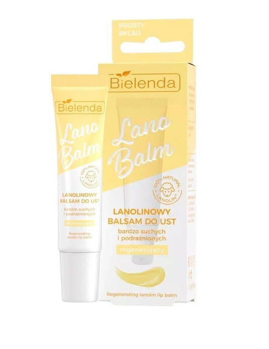 Bielenda Lano Balm Lanolinowy Regenerujący Balsam do Ust 10g