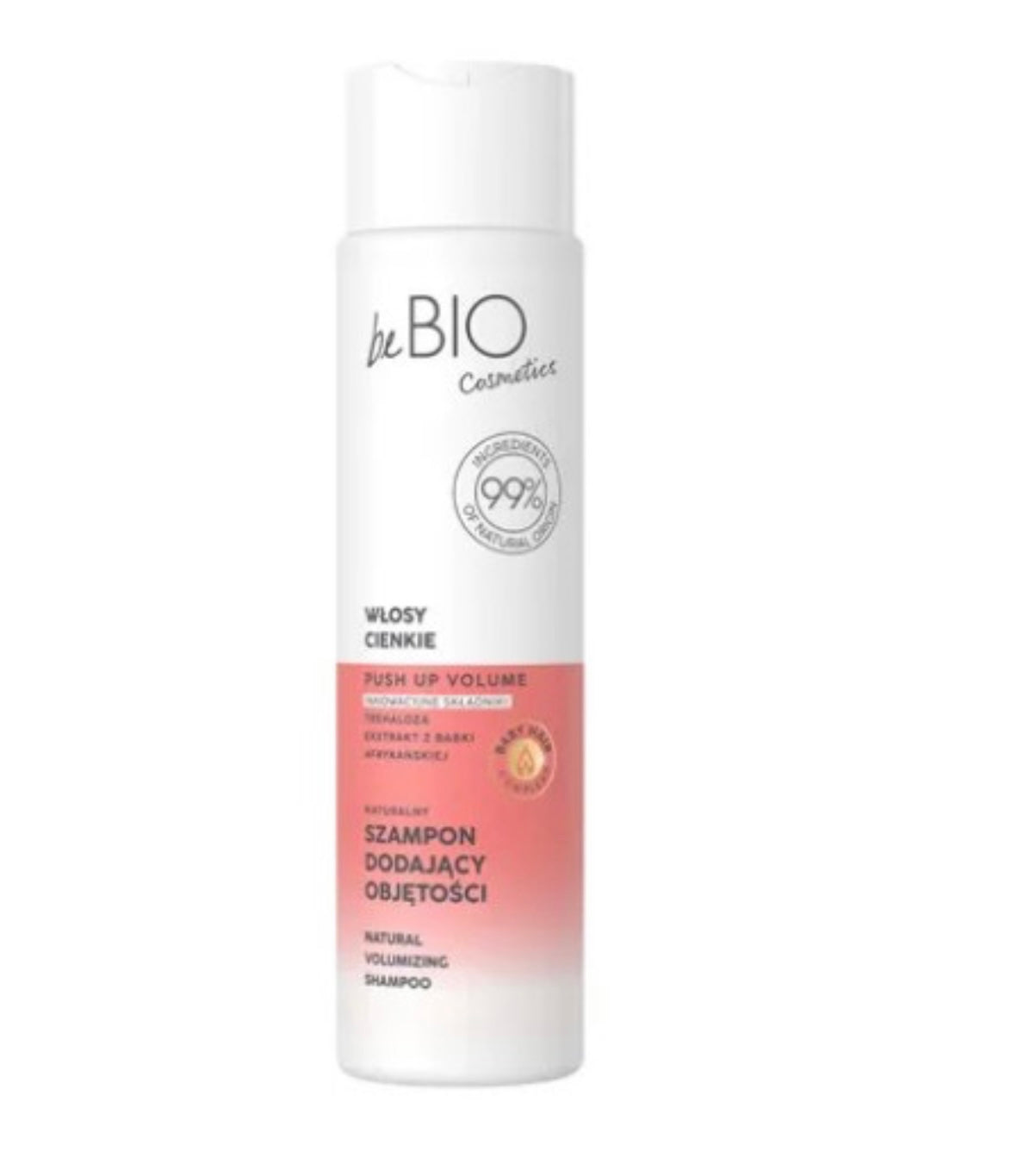BeBIO Baby Hair Complex Naturalny szampon do włosów cienkich dodający objętosci 300ml
