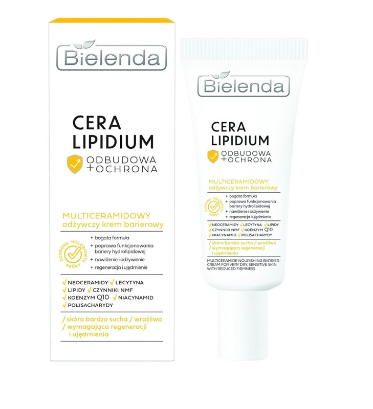 Bielenda Cera Lipidum Multiceramidowy Odżywczy Krem Barierowy 50ml