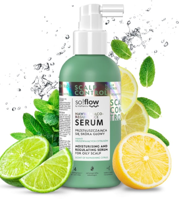 So!Flow Scalp Control Serum Nawilżająco-Regulujące do Skóry Głowy 150ml
