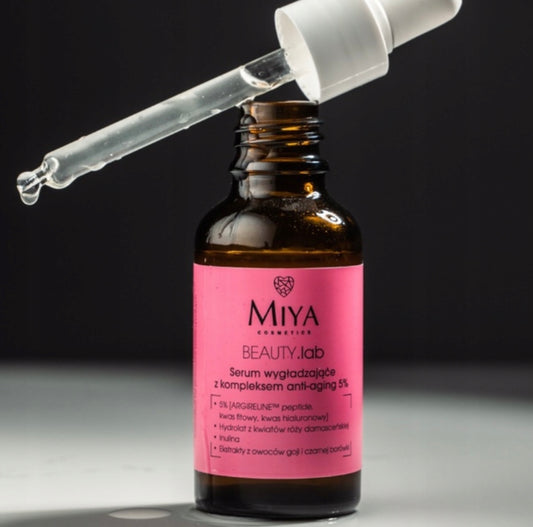 Miya Beauty Lab Wygładzające Przeciwzmarszczkowe Serum Do Twarzy 30ml