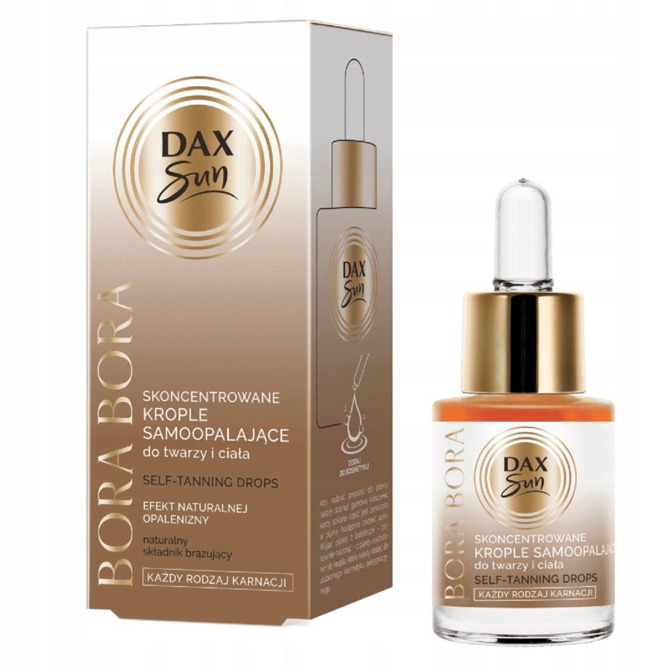 DAX BORA BORA KROPLE SAMOOPALAJĄCY 15ML