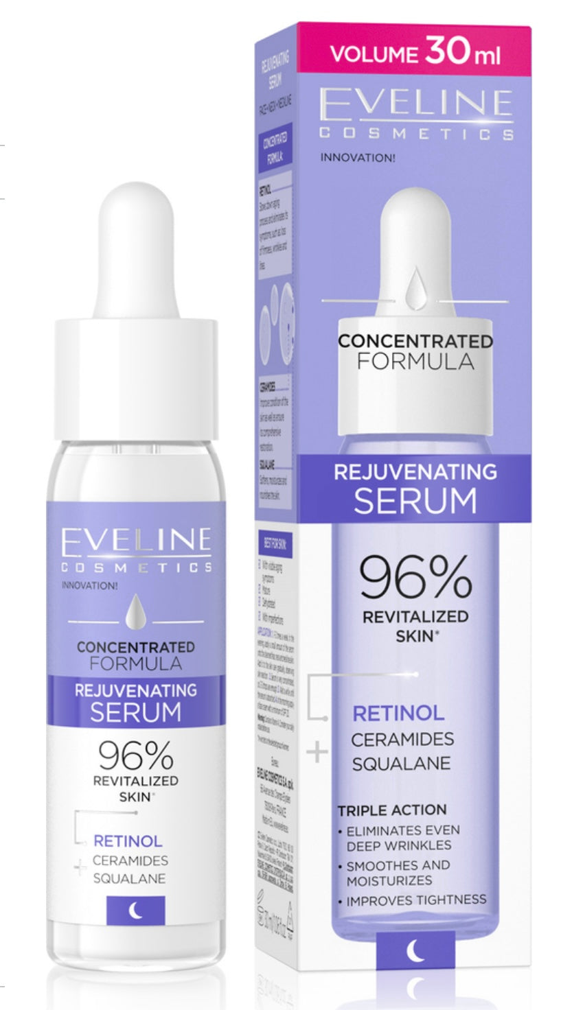Eveline Skoncentrowana Formuła Serum Odmładzające dla Skóry Zmęczonej 30ml