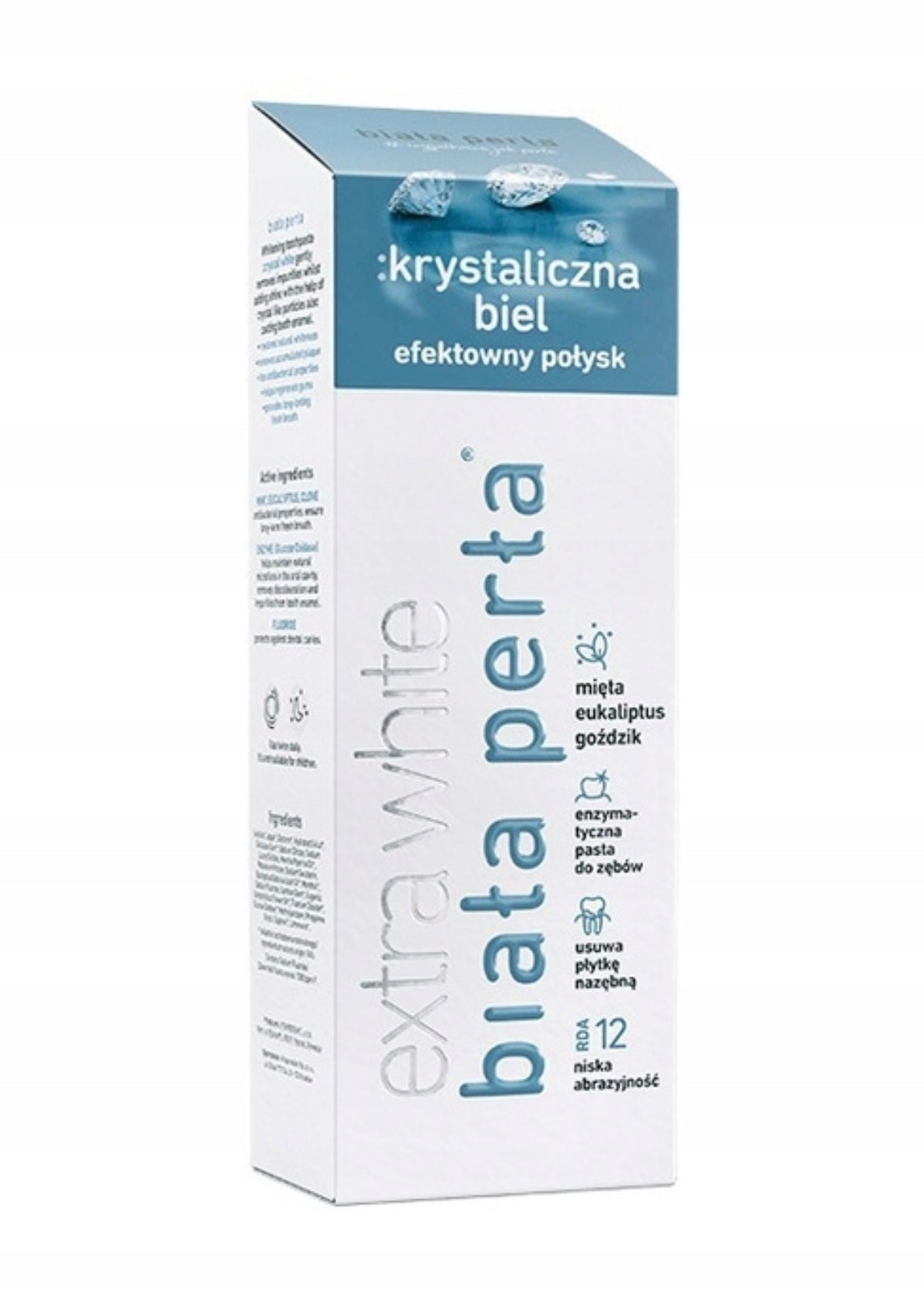 Biała Perła Wybielająca pasta do zębów - Krystaliczna Biel 75 ml