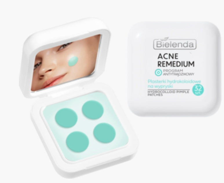 Bielenda
Acne Remedium
Plasterki na wypryski, okrągłe, hydrokoloidowe
32 szt.