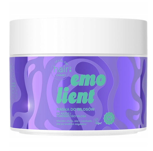 OnlyBio Hair of the Day Maska Emolientowa do Włosów 280ml