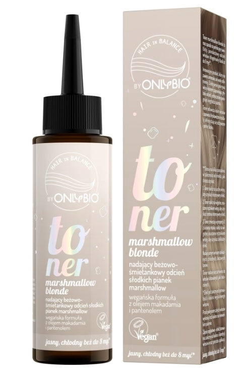 OnlyBio Hair in Balance Toner Marshmallow Blonde 100ml