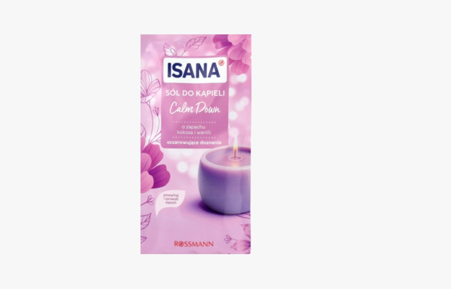 ISANA
Sól do kąpieli, o zapachu Kokosa i Wanilii, Calm Down