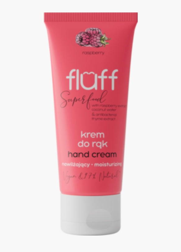 Fluff
Superfood
Krem do rąk, antybakteryjny i nawilżający, Malina
50 ml