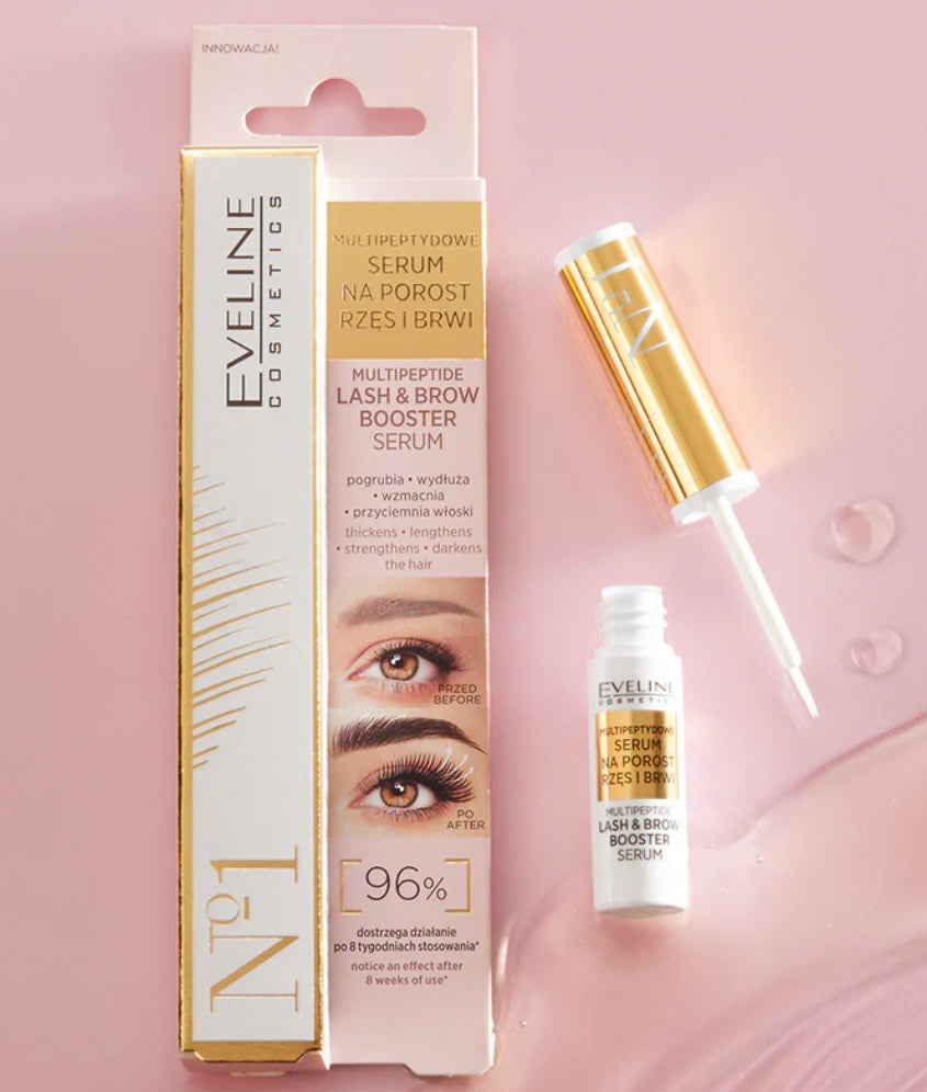 Eveline Multipeptydowe Serum na Porost Rzęs i Brwi 4ml