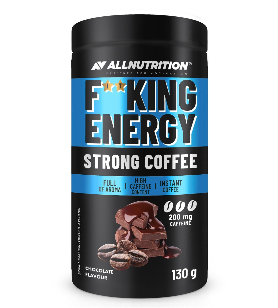 Rozpuszczalna kawa ALLNUTRITION FITKING ENERGY STRONG COFFEE