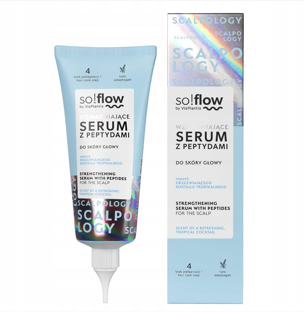 So!flow Scalpology serum peptydowe na wypadanie włosów porost gęstość