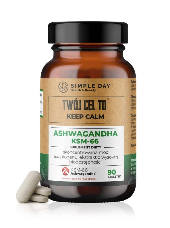 Twój cel Ashwagandha KSM – 66
Suplement diety wspierający równowagę organizmu
90 tabletek