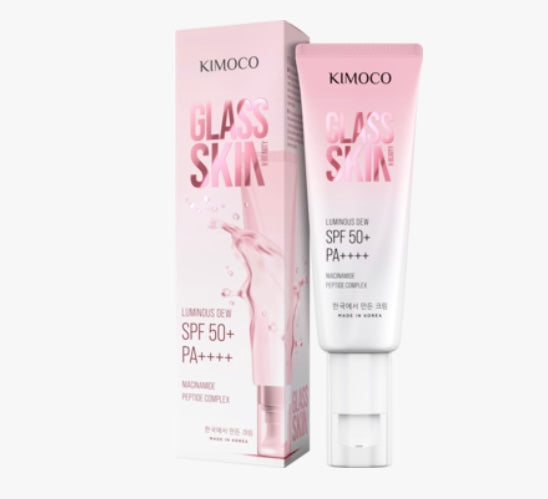 KIMOCO Glass Skin
Krem do twarzy, z filtrem SPF 50+ PA++++