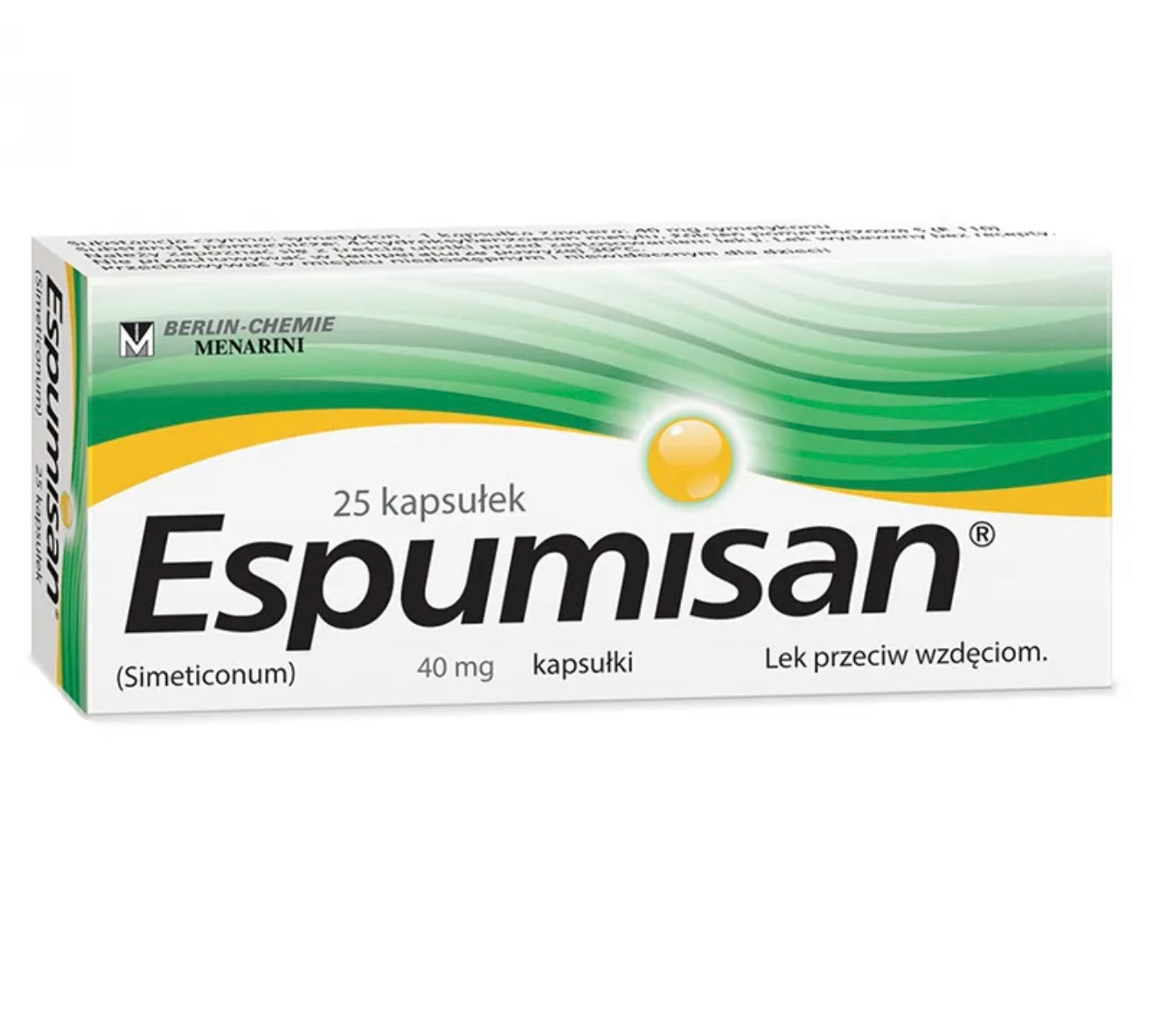 Espumisan 40 mg, 25 kapsułek
