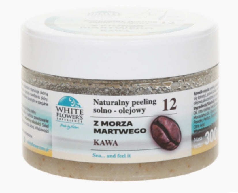 White Flower's Experience
Peeling do ciała, solny, kawowy
300 g